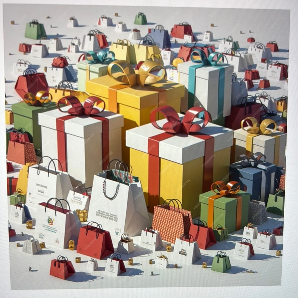 🛍️ DESIGNER & LUXURY SHOPPING BAGS   BOXES RIBBONS AND TISSUE PAPER 🛍️